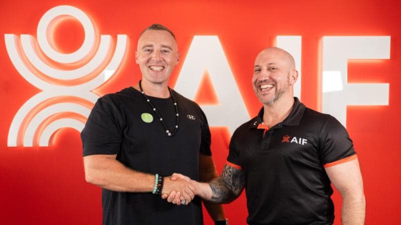 Nouri Groom at the Clean Health acquisition of Australian Institute of Fitness